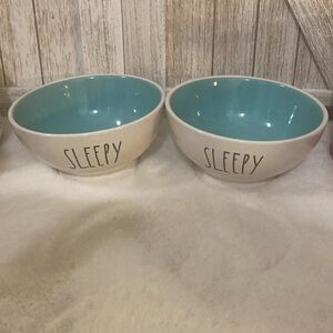 Rae Dunn Sleepy Cereal Bowls